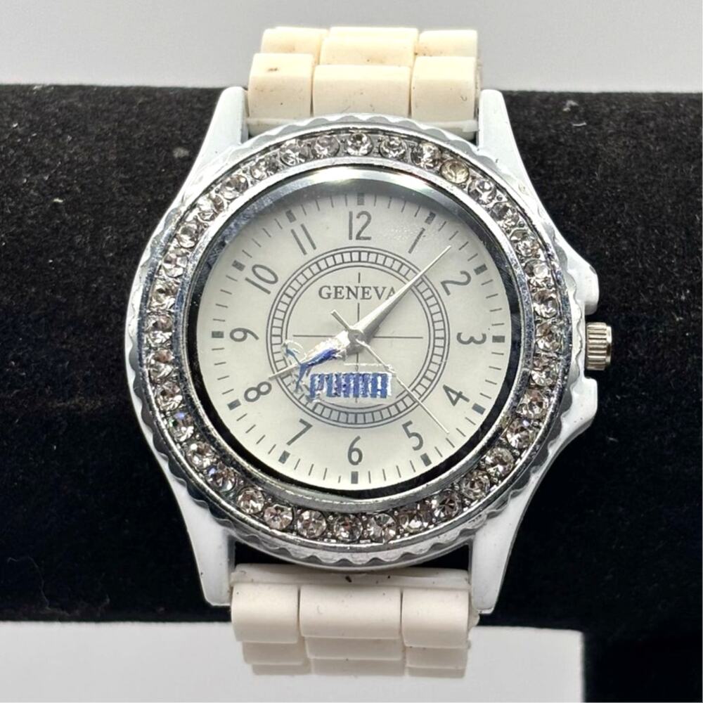Retro White Men's Watch